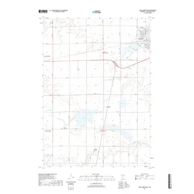 2019 Map of Saint James West, 2019 Print