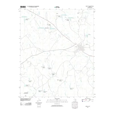 2010 Map of Saint Jo, 2010 Print