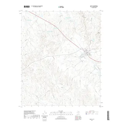 2019 Map of Saint Jo, 2019 Print