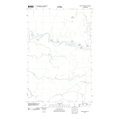 2011 Map of Saint Joe Baldy, 2011 Print
