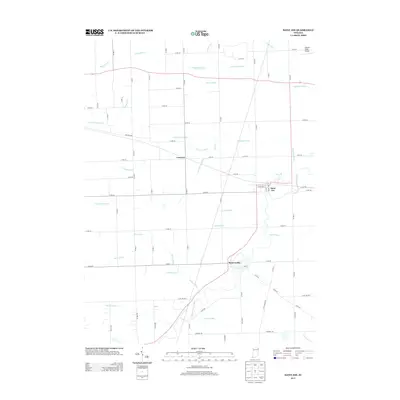 2013 Map of Saint Joe, 2013 Print