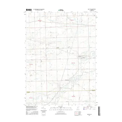 2016 Map of Saint Joe, 2016 Print