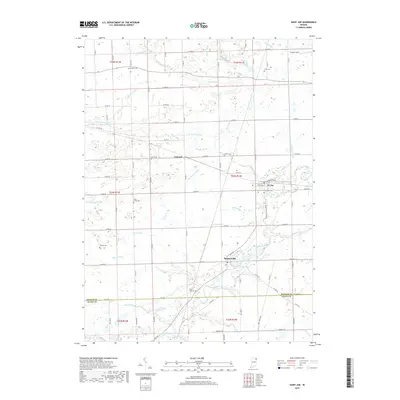 2019 Map of Saint Joe, 2019 Print