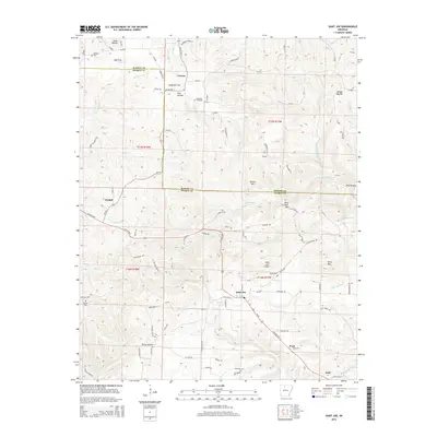 2014 Map of Saint Joe, 2014 Print