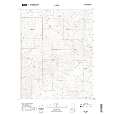 2020 Map of Saint Joe, 2020 Print