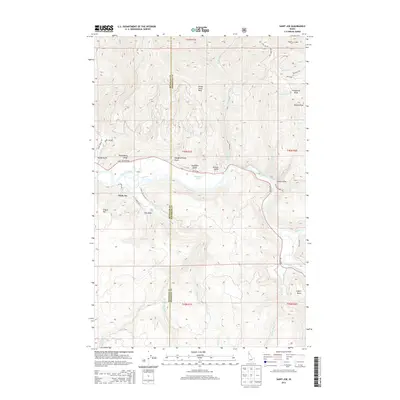 2013 Map of Saint Joe, 2013 Print