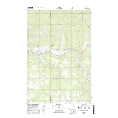 2017 Map of Saint Joe, 2017 Print