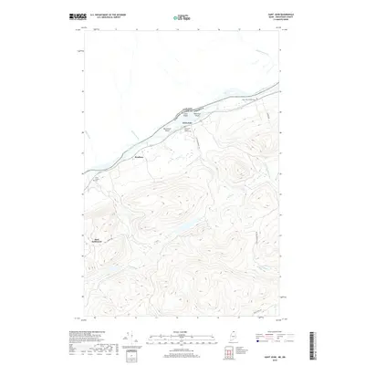 2018 Map of Saint John, 2018 Print