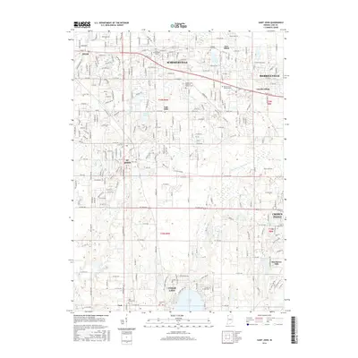 2016 Map of Saint John, 2016 Print