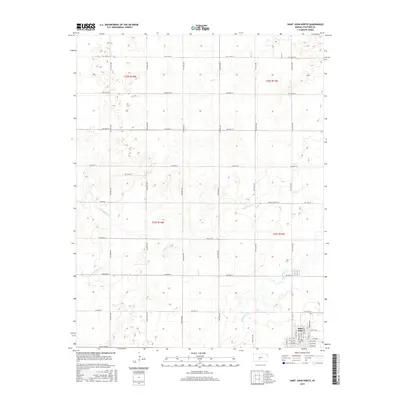 2015 Map of Saint John North, 2015 Print