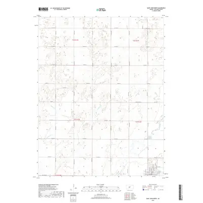 2018 Map of Saint John North, 2018 Print