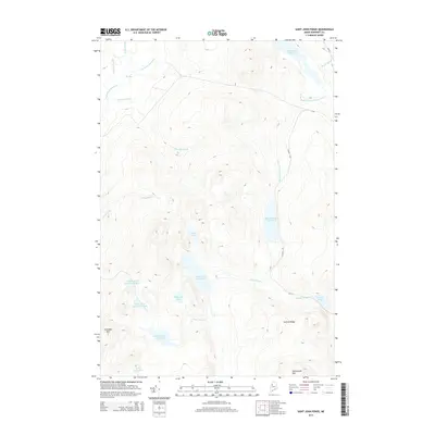 2014 Map of Saint John Ponds, 2014 Print