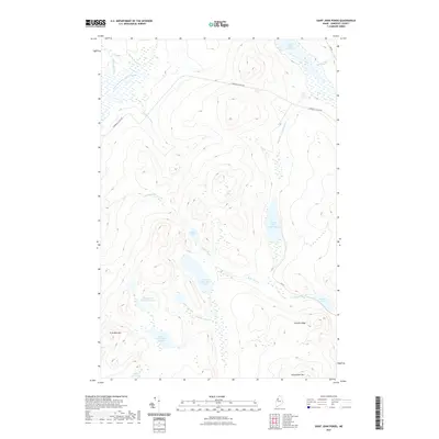2021 Map of Saint John Ponds, 2021 Print
