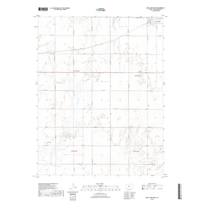 2018 Map of Saint John South, 2018 Print