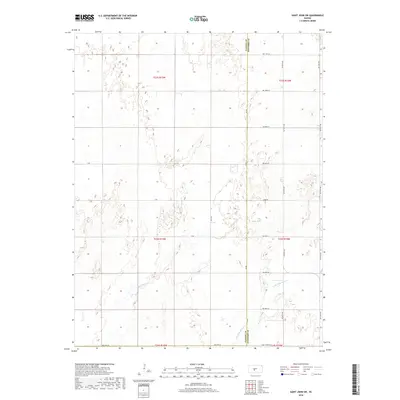 2018 Map of Saint John SW, 2018 Print