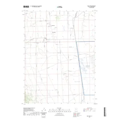 2023 Map of Saint John, 2023 Print