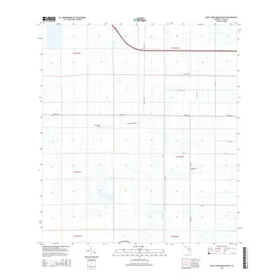 2015 Map of Saint Johns Marsh South, 2015 Print