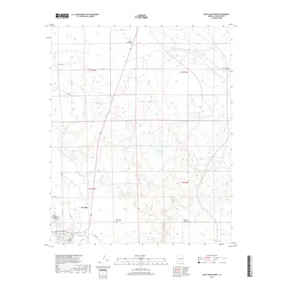 2018 Map of Saint Johns North, 2018 Print