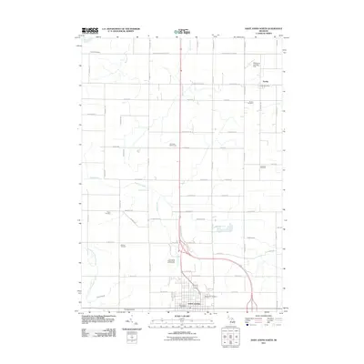 2011 Map of Saint Johns North, 2011 Print