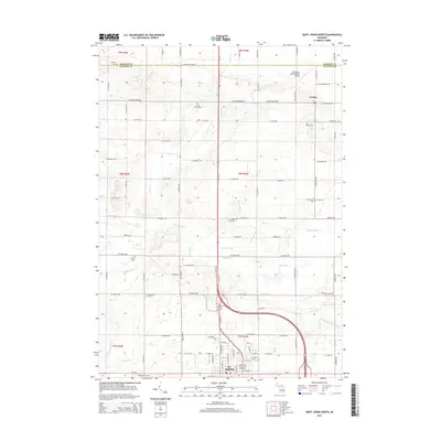 2014 Map of Saint Johns North, 2014 Print