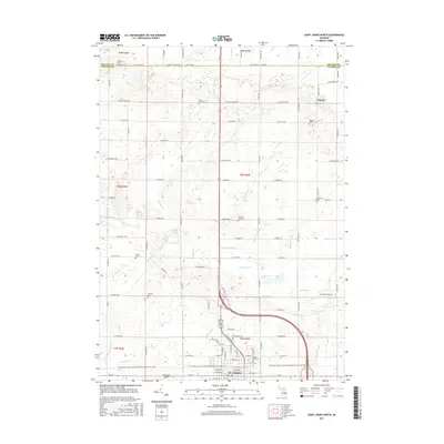 2017 Map of Saint Johns North, 2017 Print
