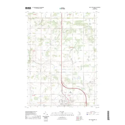 2023 Map of Saint Johns North, 2023 Print