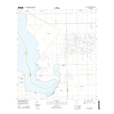 2015 Map of Saint Johns Park, 2015 Print