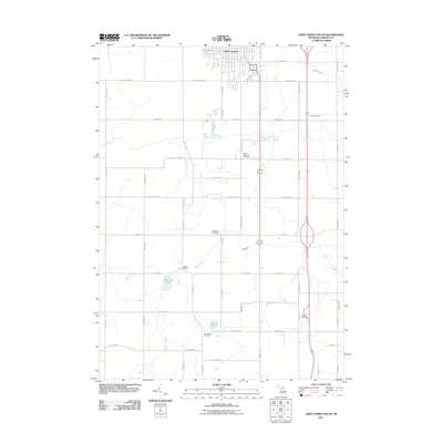 2011 Map of Saint Johns South, 2011 Print