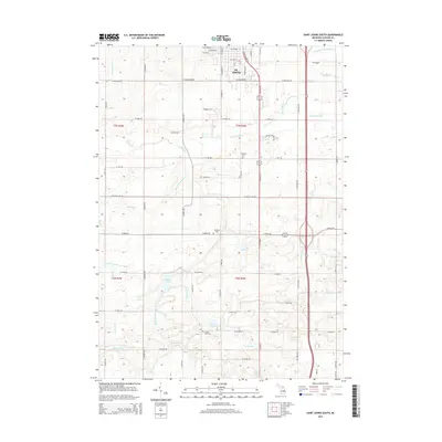 2014 Map of Saint Johns South, 2014 Print