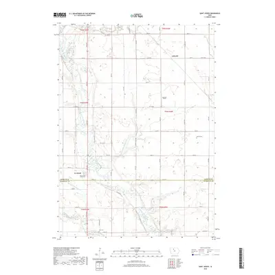 2018 Map of Saint Joseph, 2018 Print
