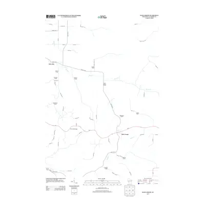 2013 Map of Saint Joseph, 2013 Print