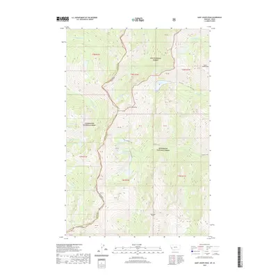 2020 Map of Saint Joseph Peak, 2020 Print