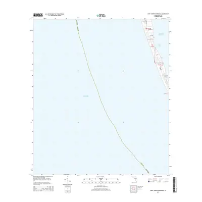 2015 Map of Saint Joseph Peninsula, 2015 Print