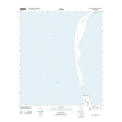 2012 Map of Saint Joseph Point, 2012 Print