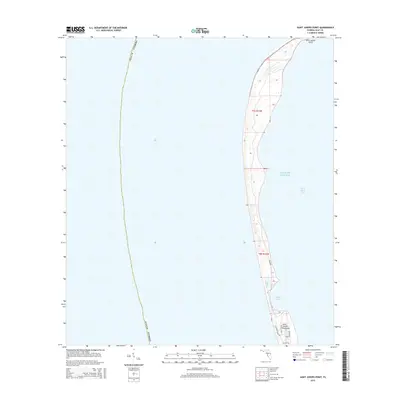 2015 Map of Saint Joseph Point, 2015 Print