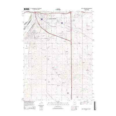 2015 Map of Saint Joseph South, 2015 Print