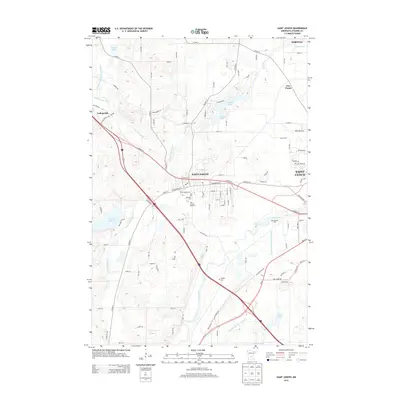 2013 Map of Saint Joseph, 2013 Print