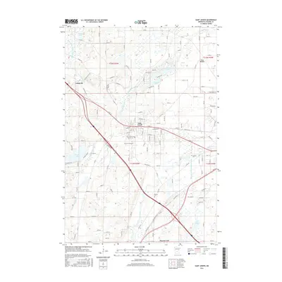 2016 Map of Saint Joseph, 2016 Print