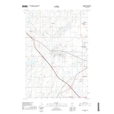 2019 Map of Saint Joseph, 2019 Print