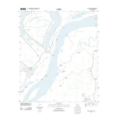 2012 Map of Saint Joseph, 2012 Print