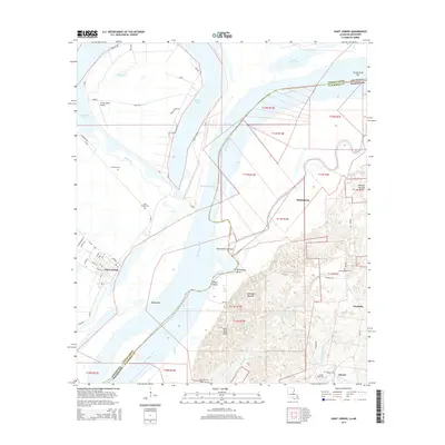 2015 Map of Saint Joseph, 2015 Print