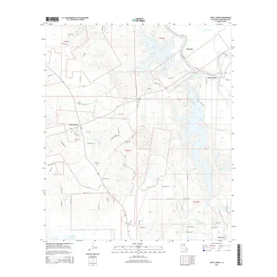 2015 Map of Saint Landry, 2015 Print