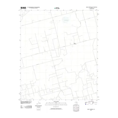 2010 Map of Saint Lawrence, 2010 Print