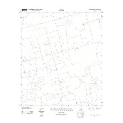 2012 Map of Saint Lawrence, 2012 Print