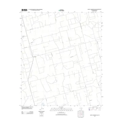 2012 Map of Saint Lawrence SE, 2012 Print