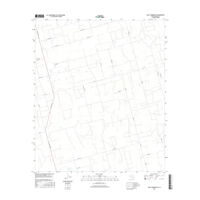2016 Map of Saint Lawrence SE, 2016 Print