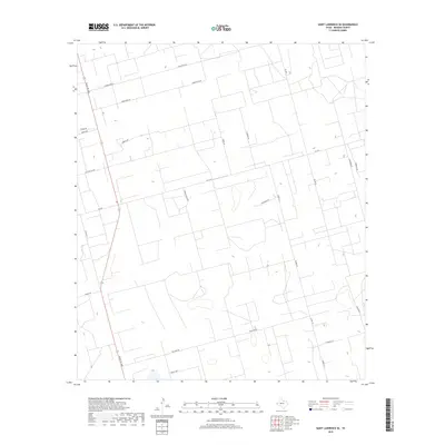 2019 Map of Saint Lawrence SE, 2019 Print