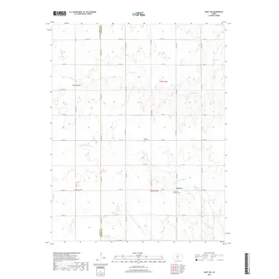 2018 Map of Saint Leo, 2018 Print