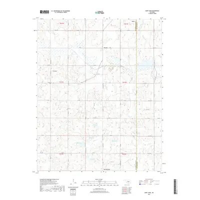 2018 Map of Saint Louis, 2018 Print