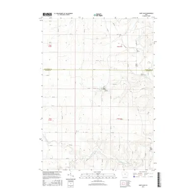 2015 Map of Saint Lucas, 2015 Print